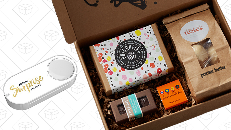 Prime Surprise Sweets Dash Button, $2 with $5 credit with code 2SWEET